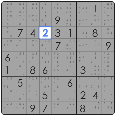 best strategy for sudoku